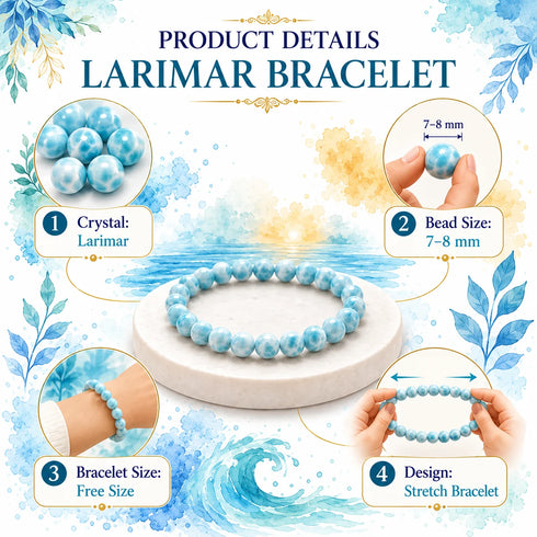 larimar bracelet product details