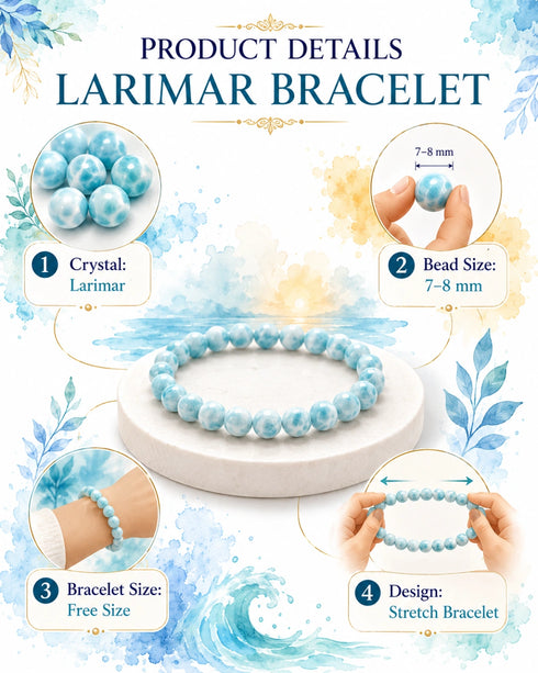 larimar bracelet product details