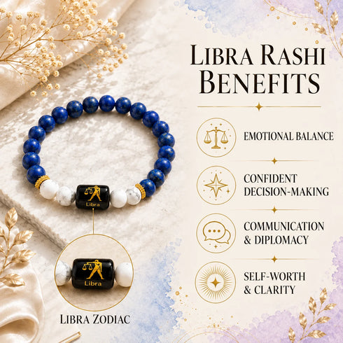 libra bracelet for men
