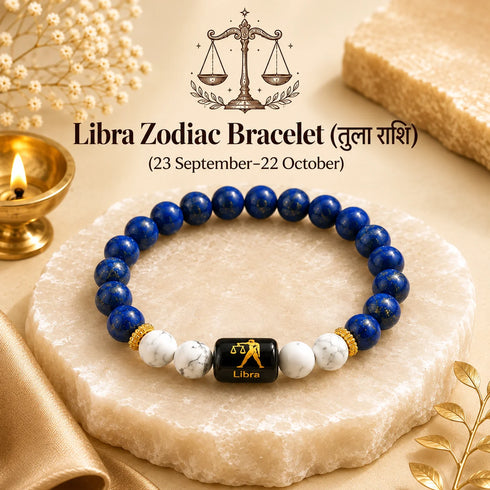 libra zodiac bracelet