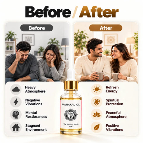 mahakali oil before after