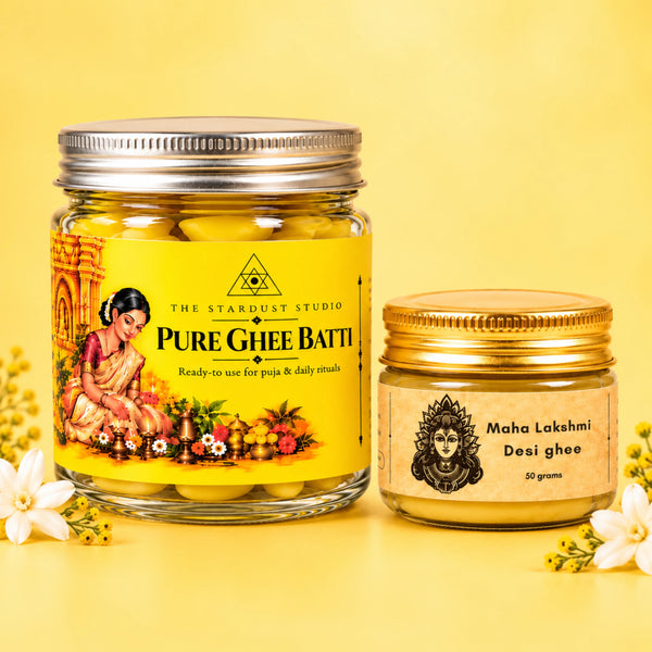 mahalakshmi ghee diya batti combo