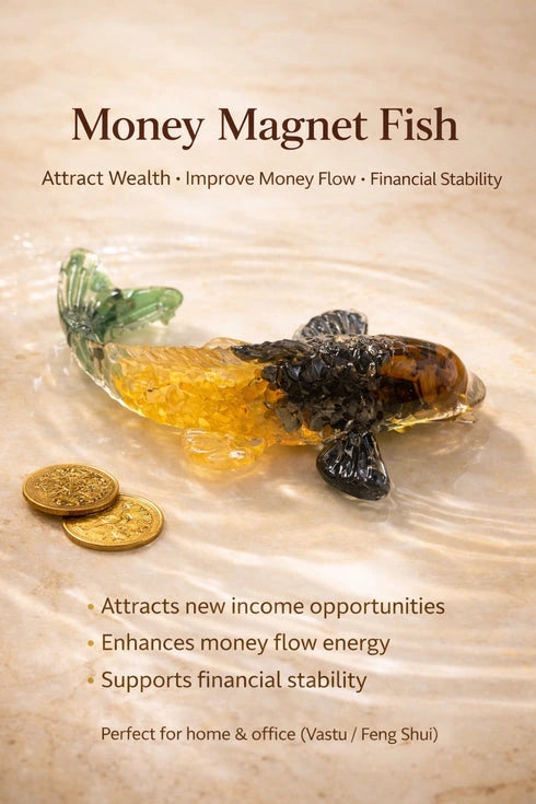 money magnet crystatl fish