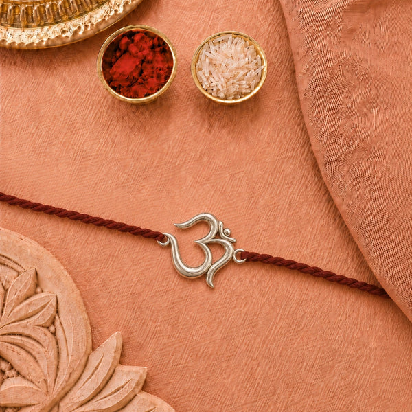 PURE SILVER RAKHI
