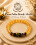 pisces zodiac charm bracelet