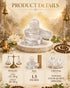 product details Clear Quartz Sphatik Shivling