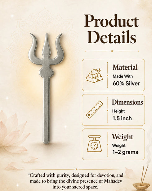 Trishul - Silver