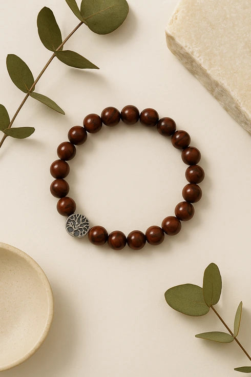 red jasper crystal bracelet