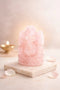 rose quartz ganesha idol