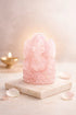 rose quartz ganesha idol