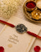 sanjeevani hanuman pure silver rakhi