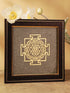 shree yantra pyrite frame