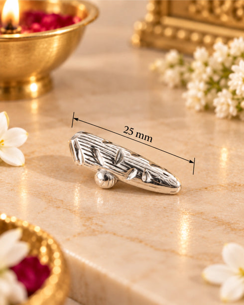 silver haldi size