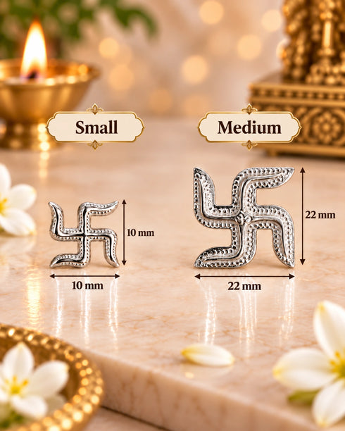 Silver Swastik