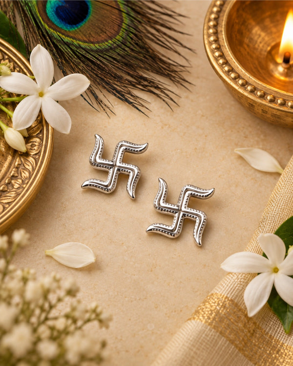 Silver Swastik