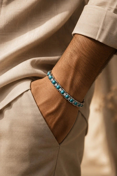 turquoise bracelet for men