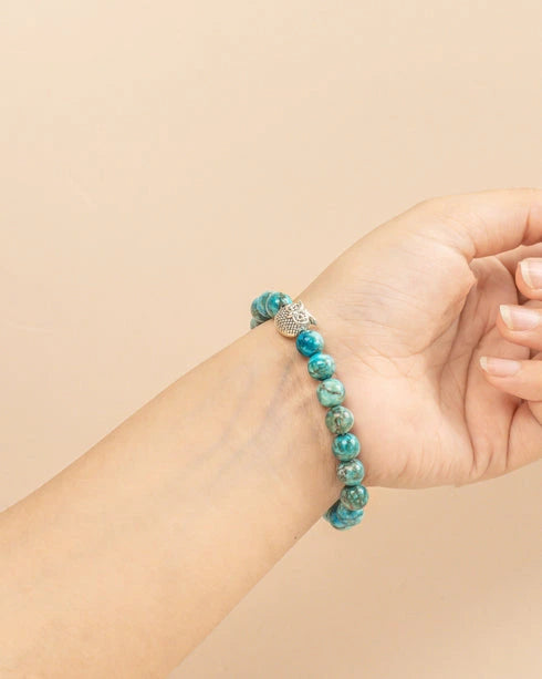 turquoise crystal bracelet