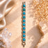 turquoise metal bracelet