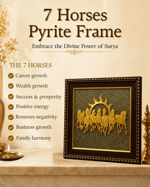 vastu 7 horses frame